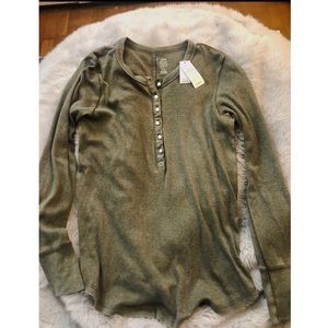 Aerie long sleeve comfy long shirt